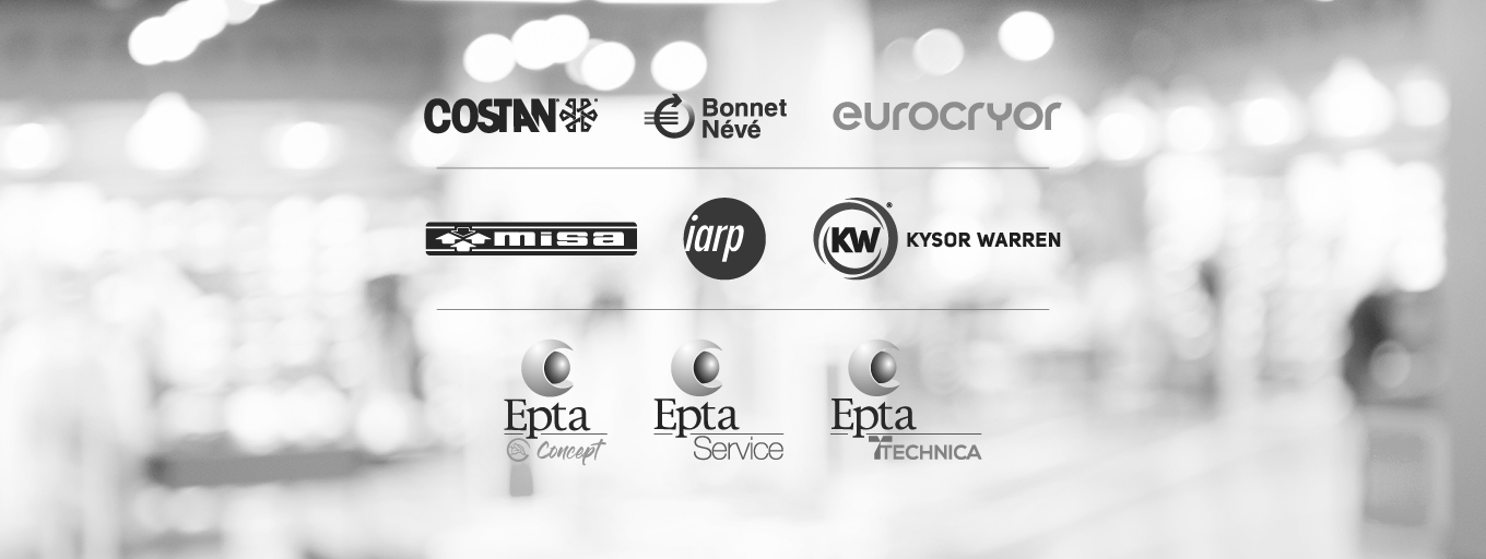 The brands of Epta group