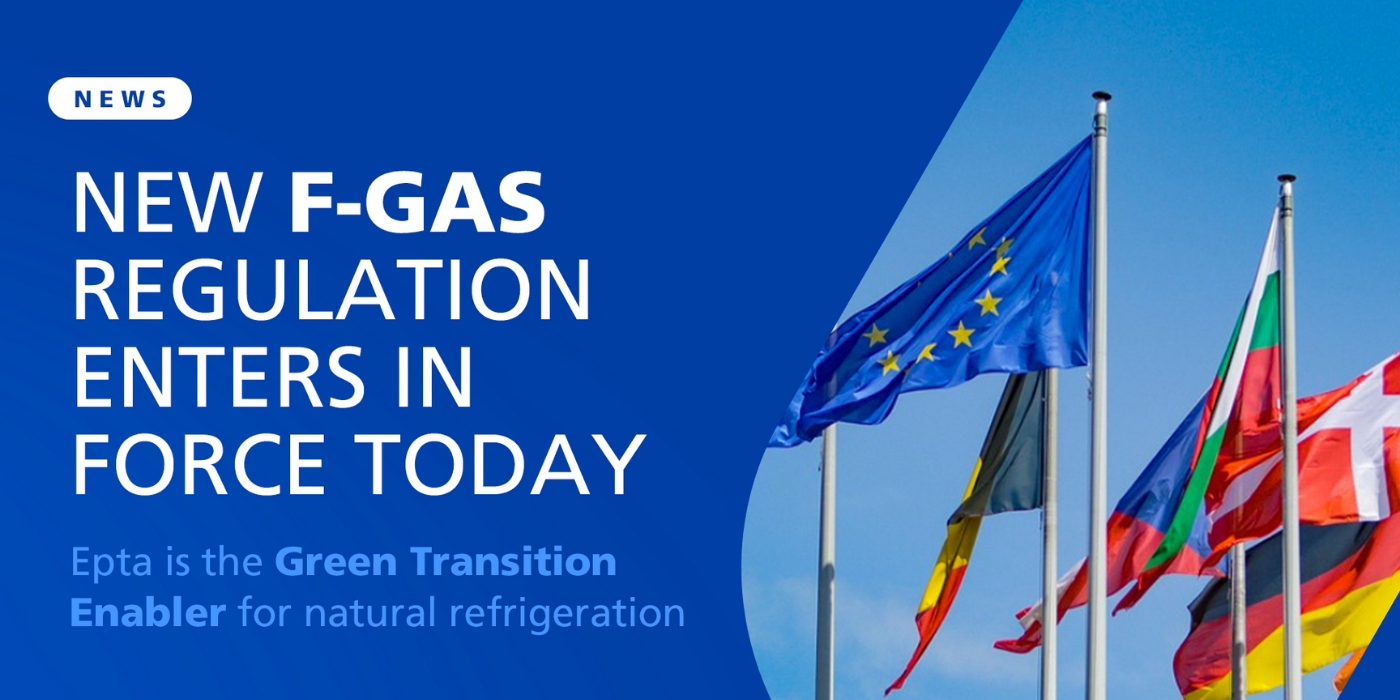 New F-Gas Regulation comes into force on March, 11th