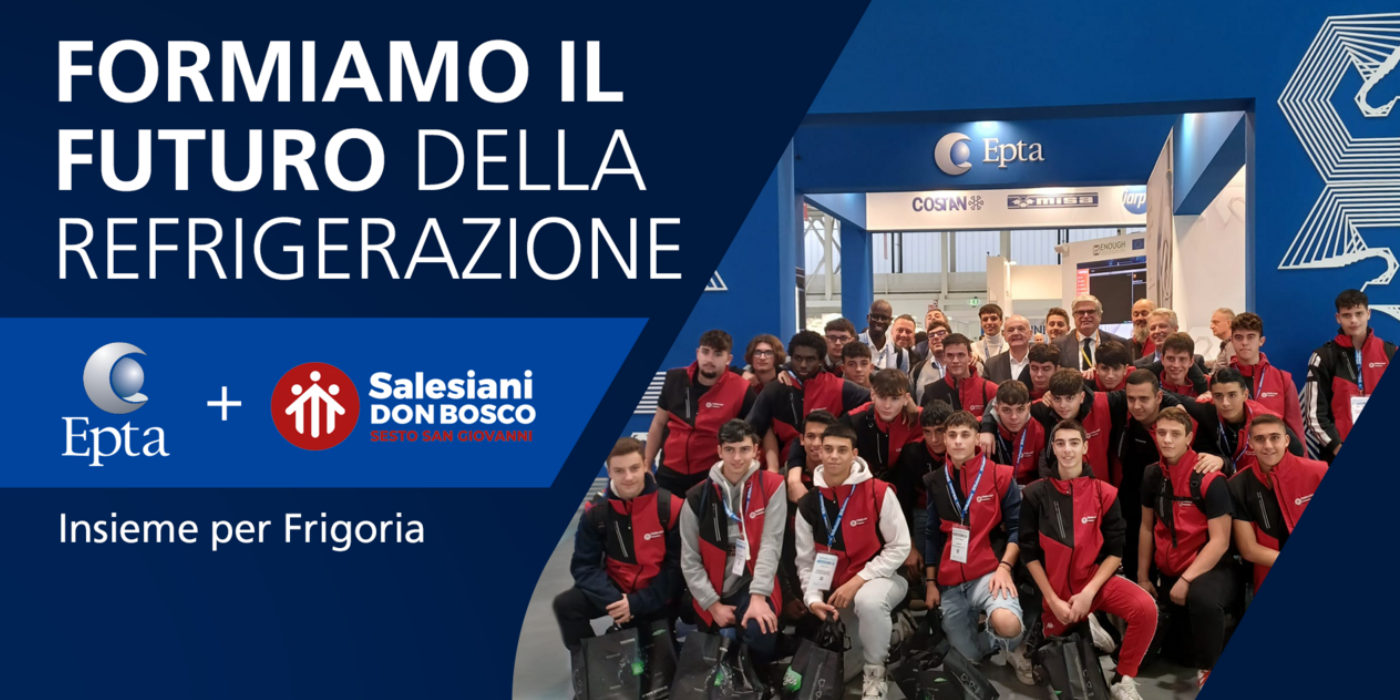 Epta supports the new course of Frigoria at ITS Salesiani of Sesto San Giovanni