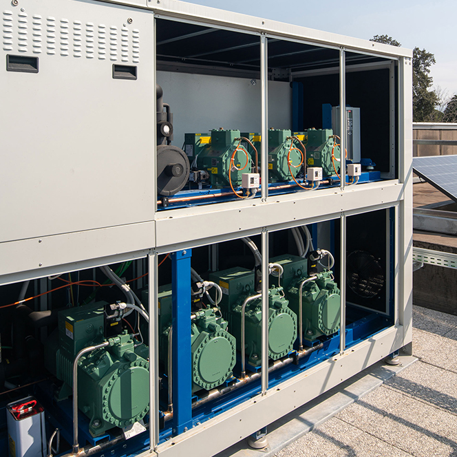 Services-Technical-design-Outside-refrigeration-pack