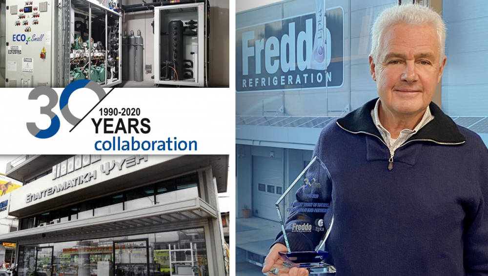 Collaborazione con FREDDO S.A.distributori nel settore della refrigerazione commerciale in Grecia e Cipro